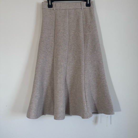 OGL High waisted wool blend umbrella hem Midi skirt size M NWT - Picture 4 of 12